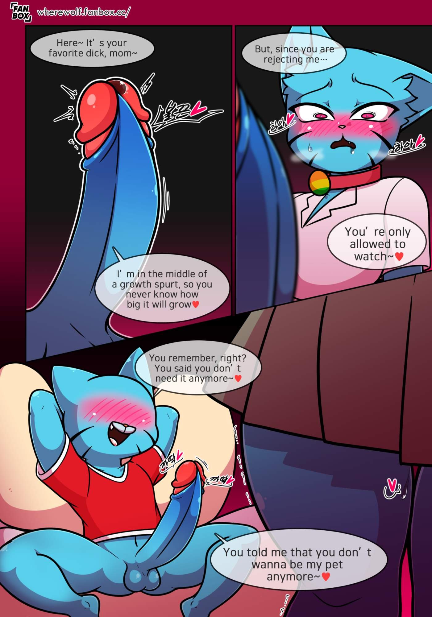 Amazing World Of Gumball Furry Porn - Lusty World of Nicole 6 - Obey [English] comic porn - HD Porn Comics