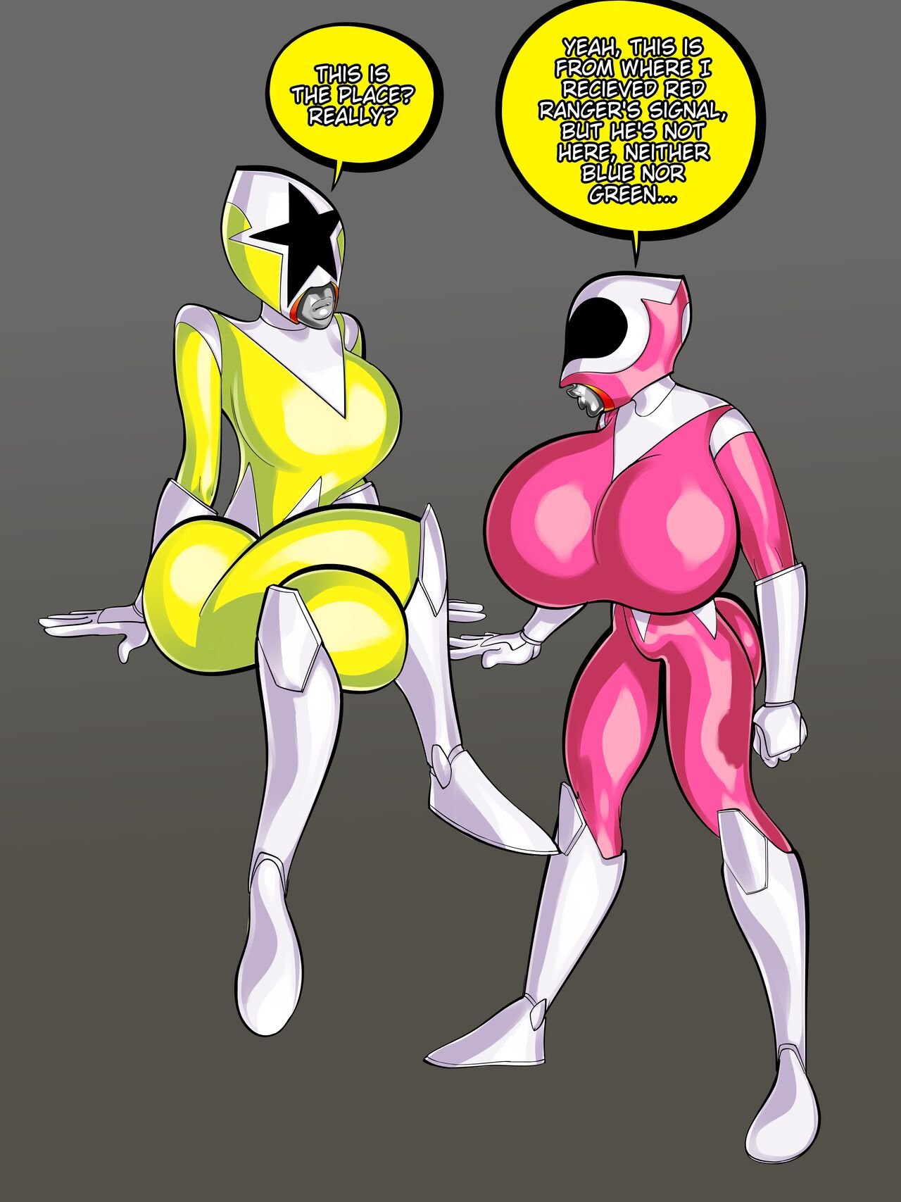 Power rangers porn comics