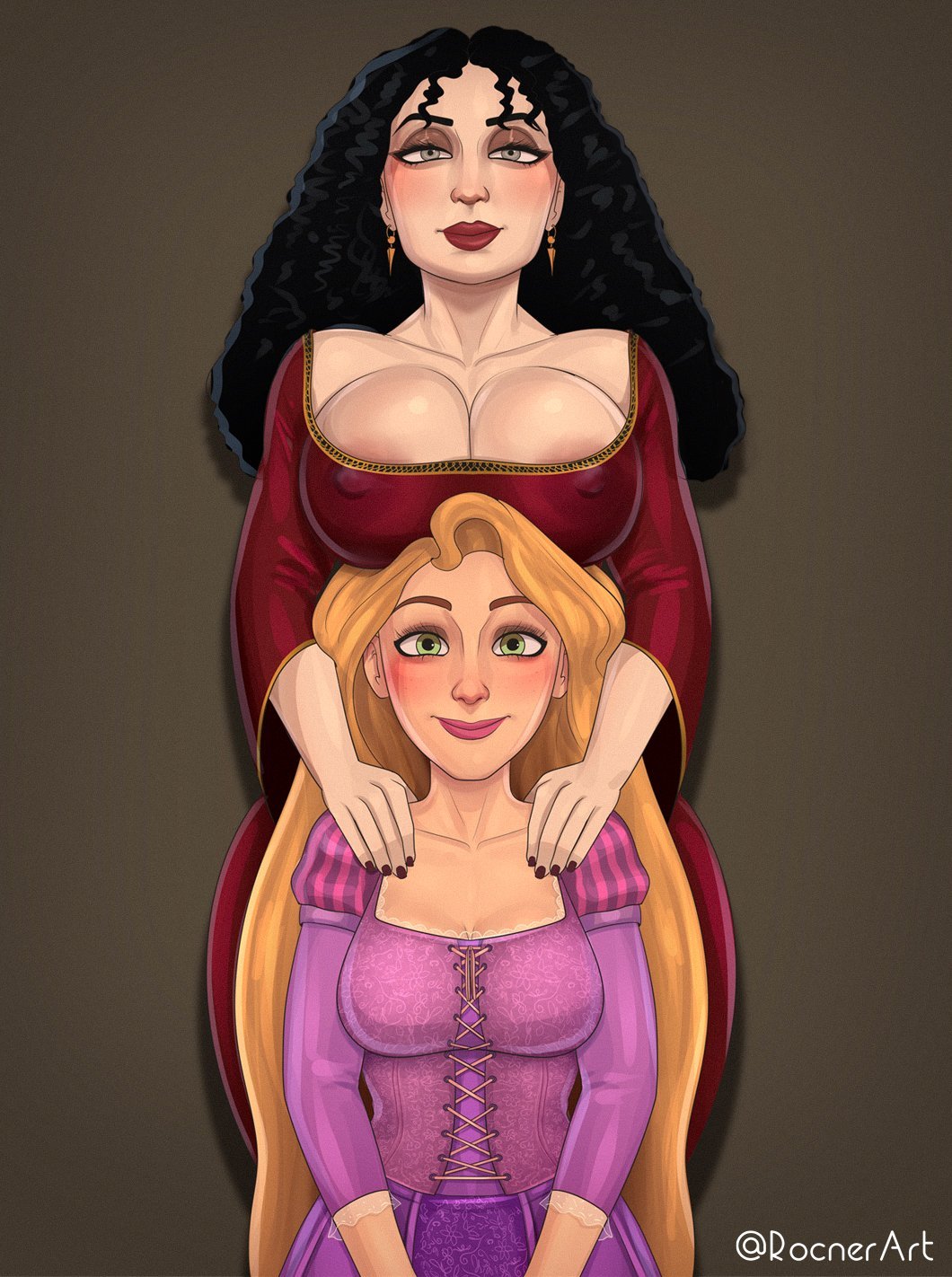 1060px x 1422px - Mother Gothel x Rapunzel comic porn - HD Porn Comics
