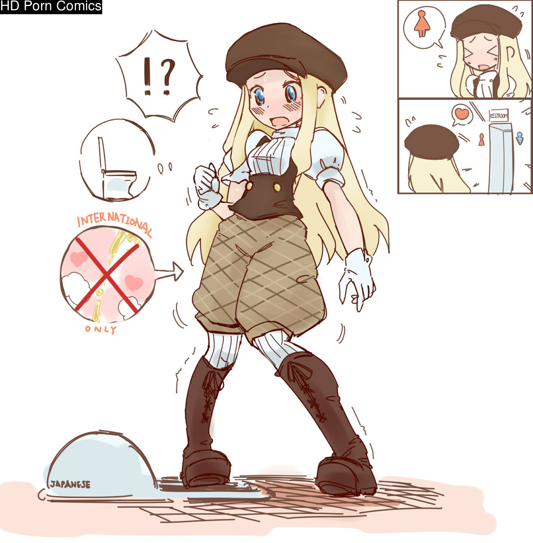 Anime omorashi comic