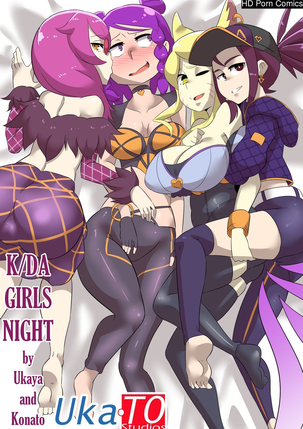 K/DA Girls Night comic porn | HD Porn Comics