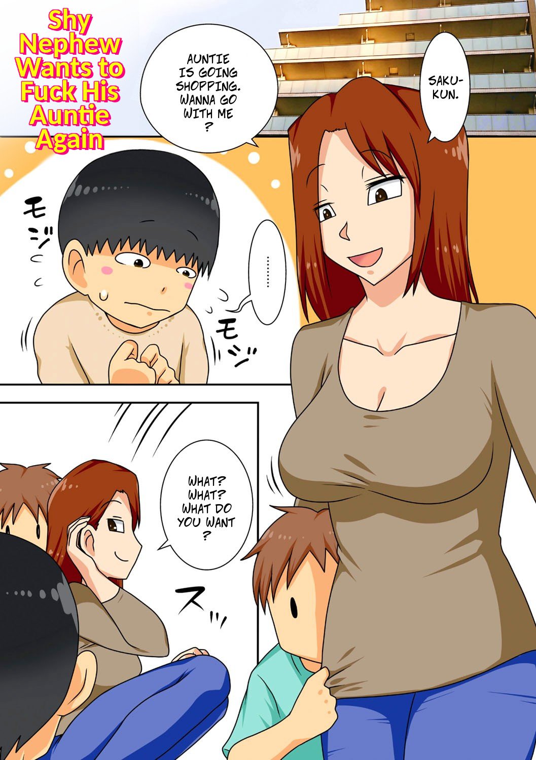 Shy Nephew Wants To Fuck Auntie Again comic porn pic