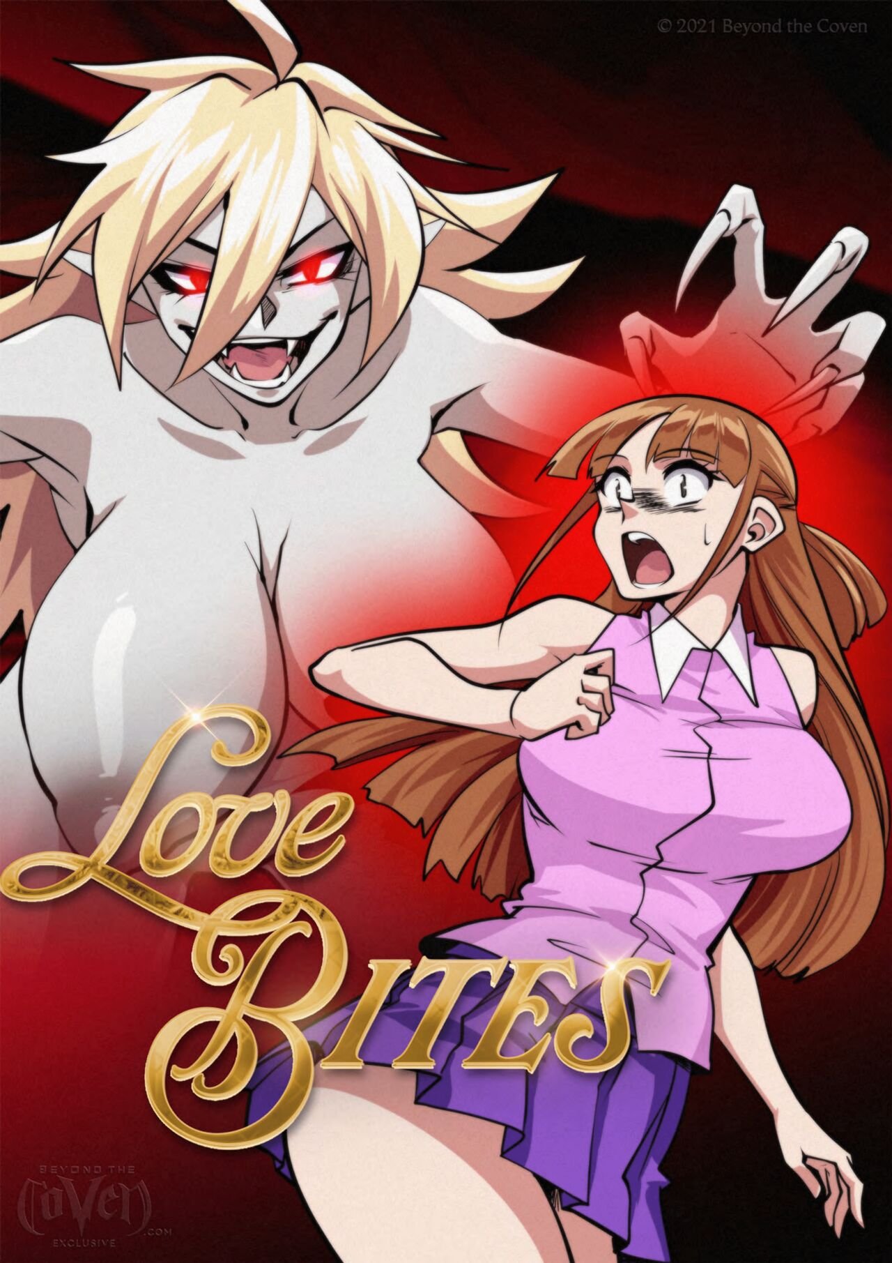 Cock Biting Toons - Love Bites comic porn - HD Porn Comics