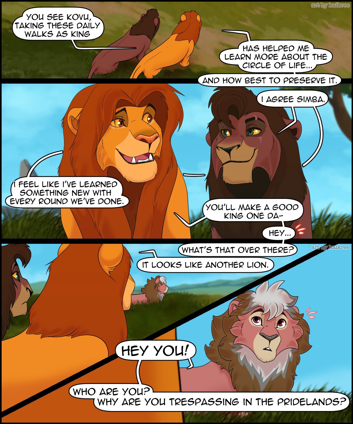 Lion porn comics