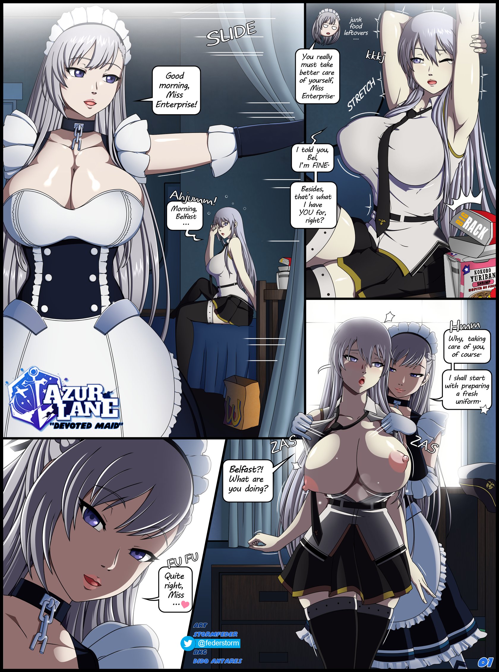 Azur lane hentai manga