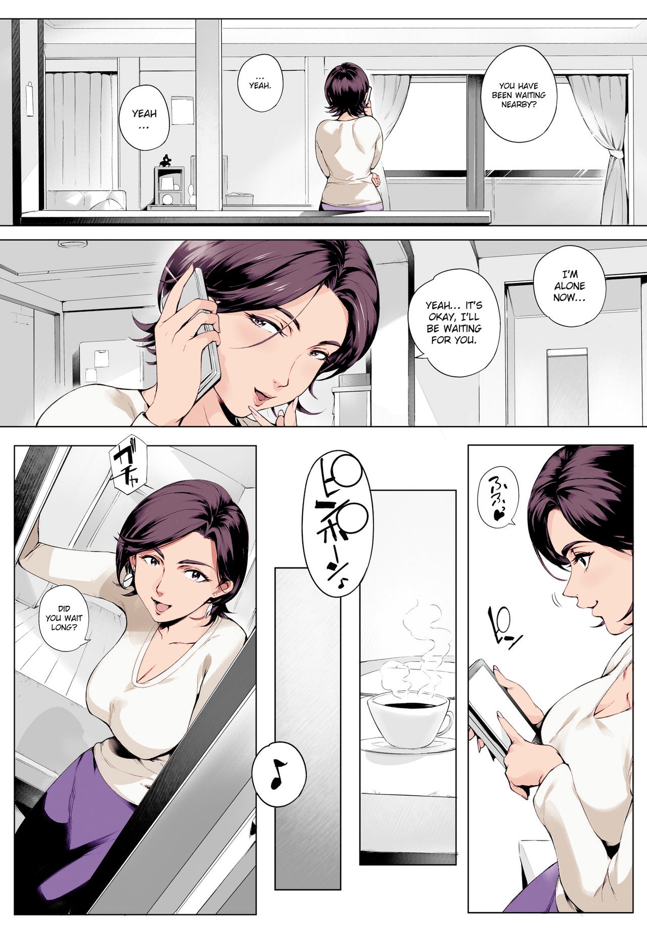 Futei Koubizuma Honoka ~Hakkaku Hen~ Cheating Wife Honoka ~Caught Red-Handed Edition~ EroTranslations Colorized comic porn HD Porn Comics picture