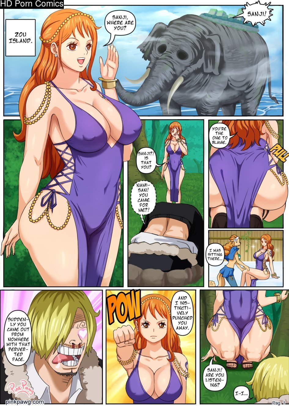 Nami porncomics