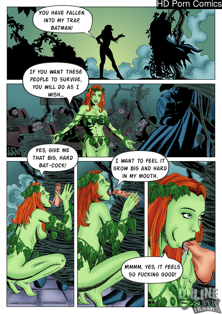 Poison Ivy Rapes Batman comic porn - HD Porn Comics