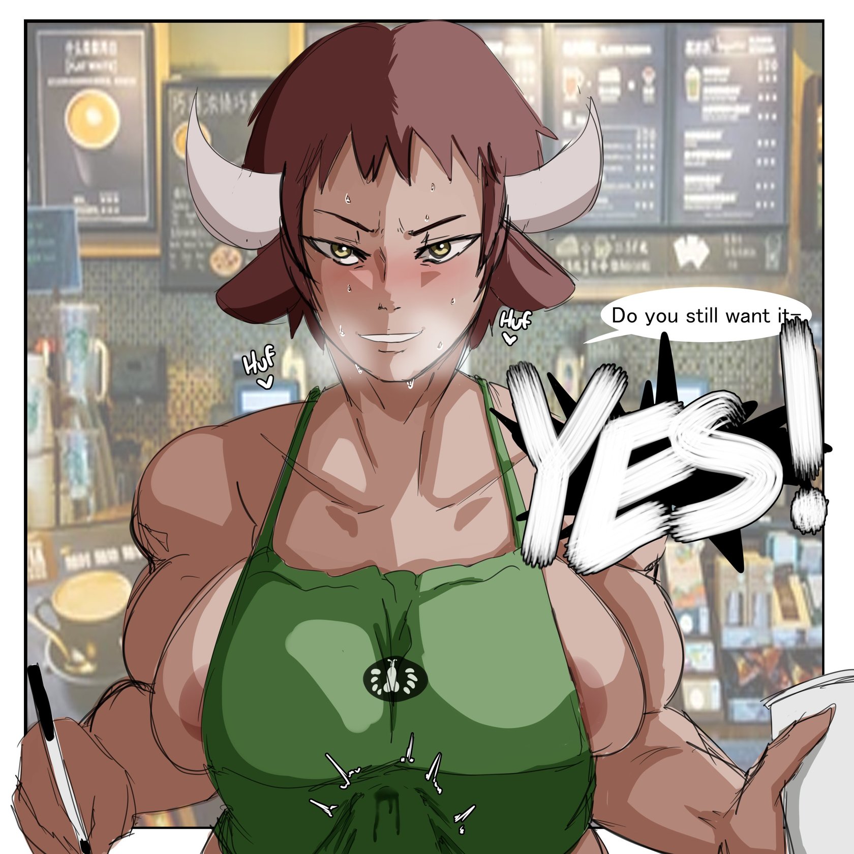 Starbucks futanari