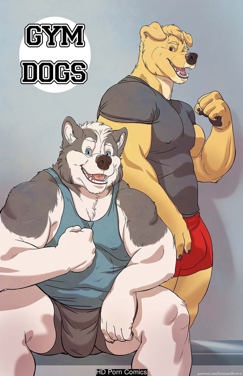 Gym Dogs by Brute and Brawn comic porn | HD Porn Comics
