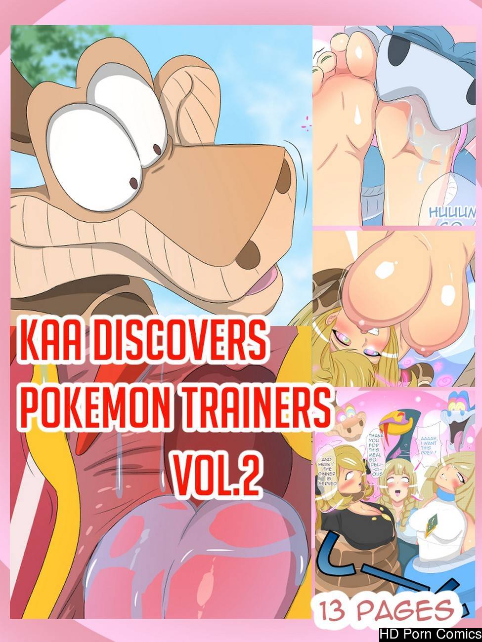 Kaa Discovers Pokemon Trainers 2 comic porn - HD Porn Comics