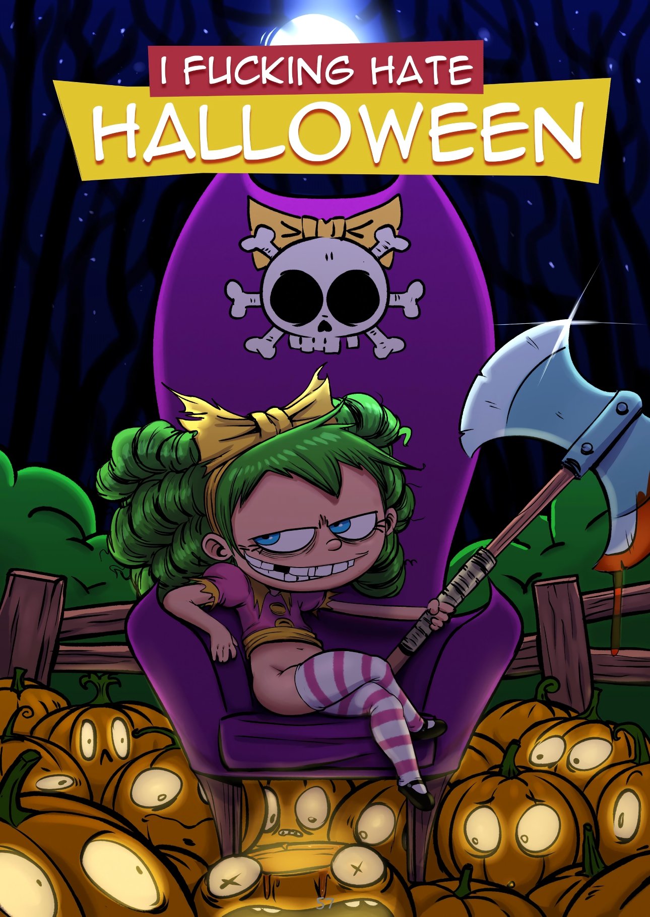 Halloween comic porno