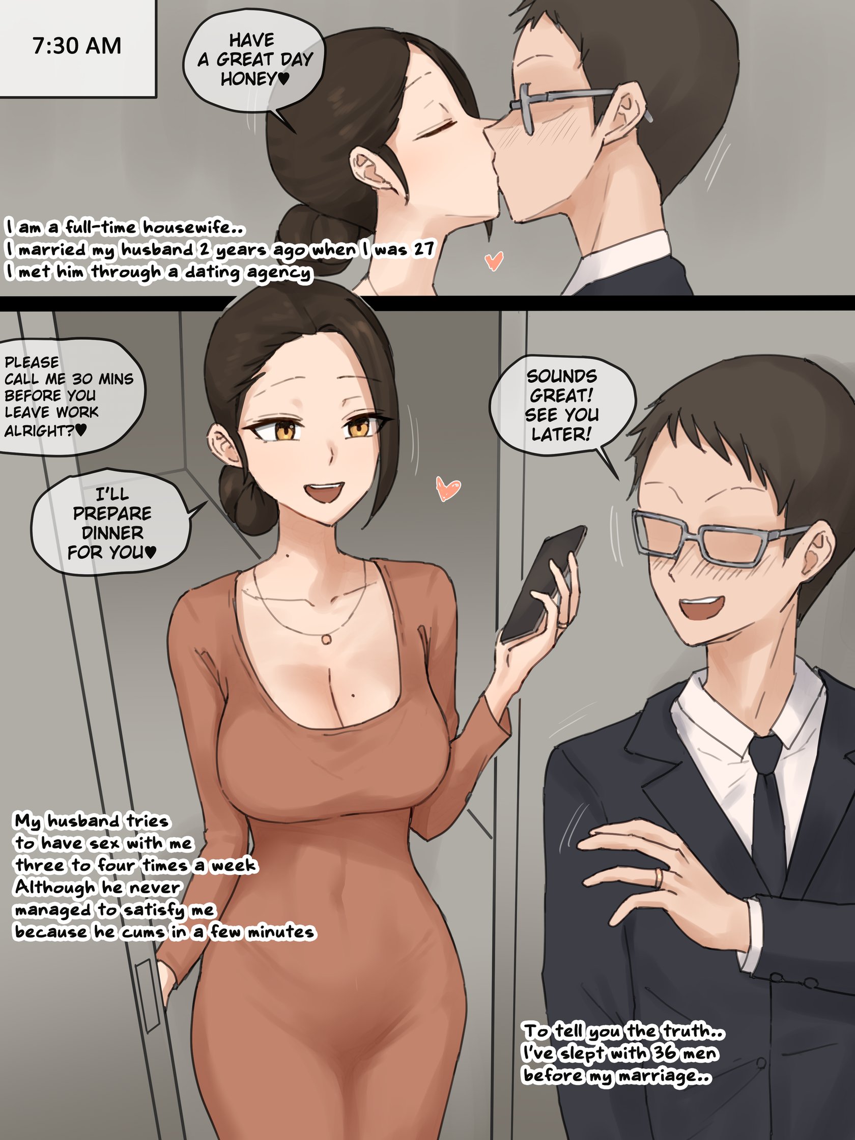 Cheating wife porncomics