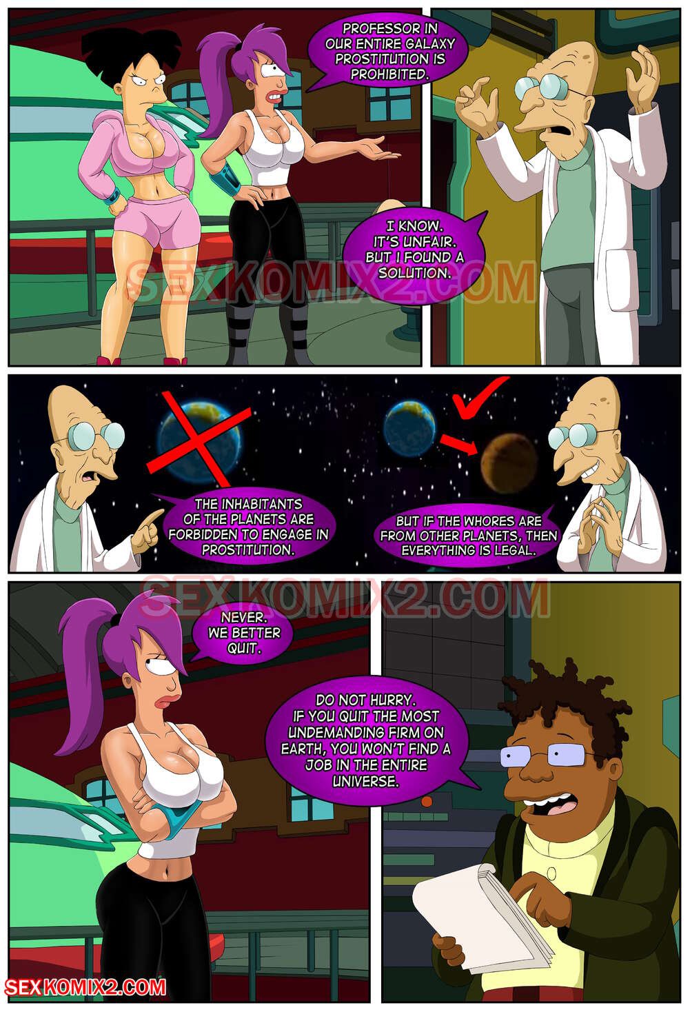 Futurama Sex - Futurama: Interplanetary Sex â€“ SexKomix - english - ongoing comic porn - HD  Porn Comics