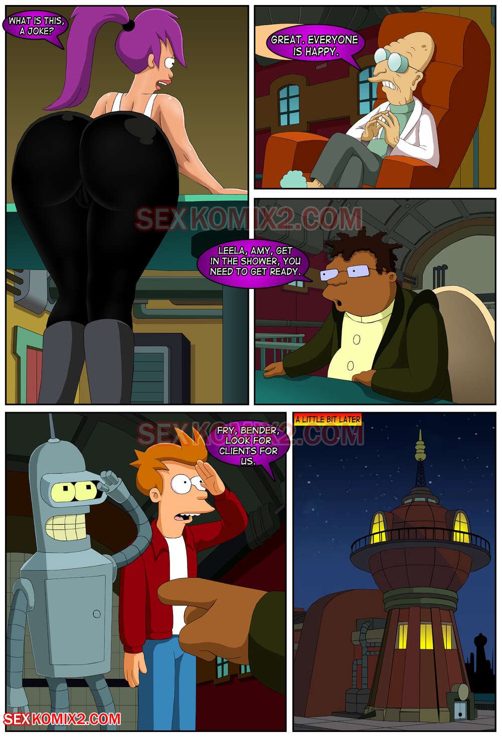 Futurama Cartoon Lesbian Sex - Futurama: Interplanetary Sex â€“ SexKomix - english - ongoing comic porn - HD  Porn Comics