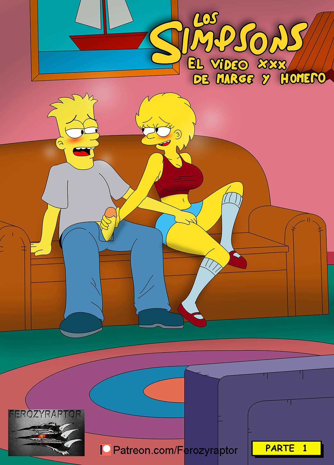 1100px x 1534px - The XXX Video of MARGE and HOMER comic porn - HD Porn Comics