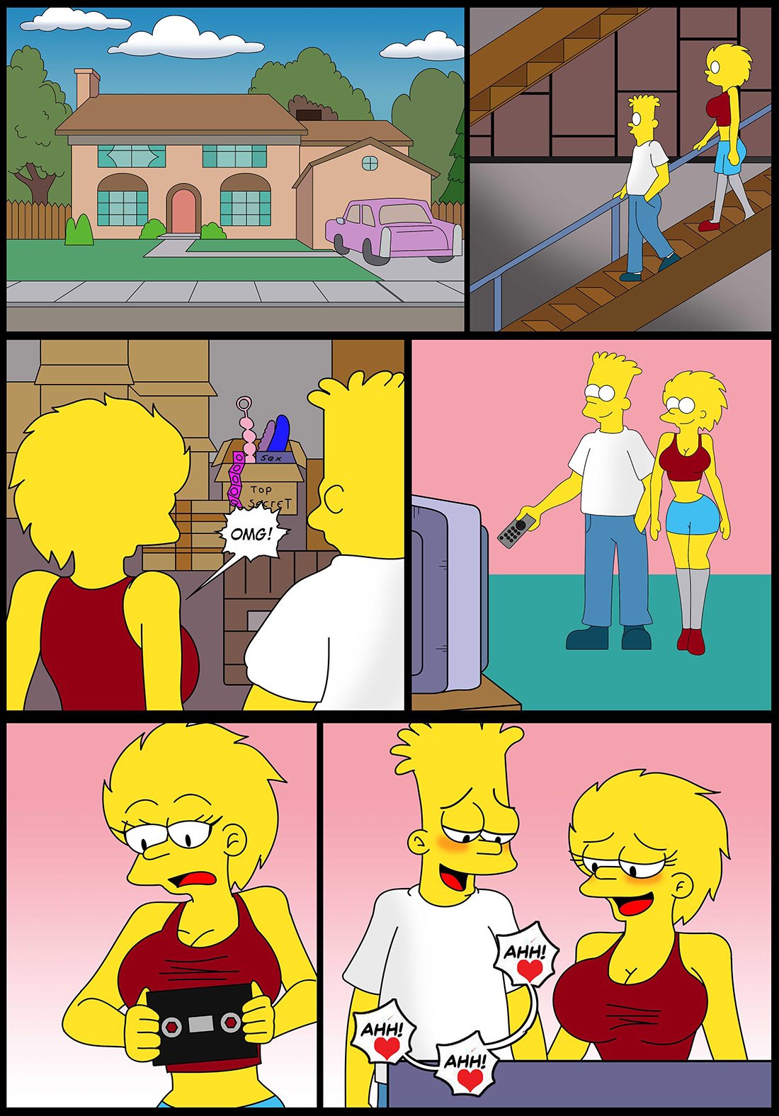 1100px x 1576px - The XXX Video of MARGE and HOMER comic porn - HD Porn Comics