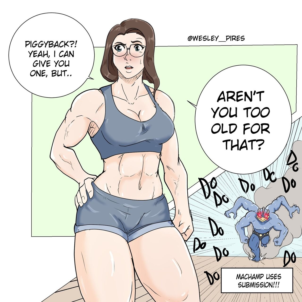 Violet Lesbian Sex Toon Mom - Pokemon Scarlet and Violet - A Special Training -Ongoing- comic porn - HD  Porn Comics