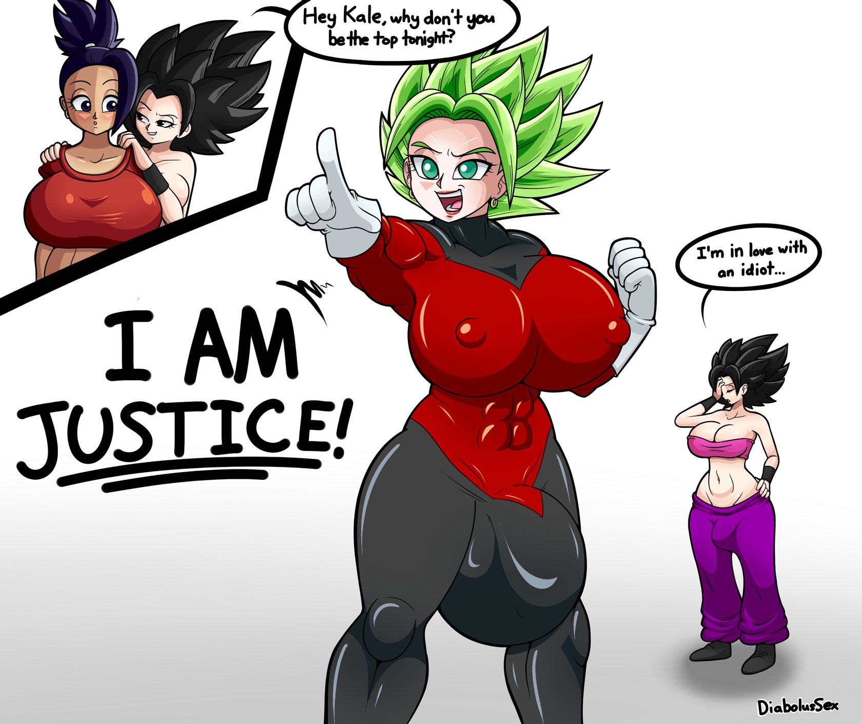 Caulifla x Kale comic porn | HD Porn Comics