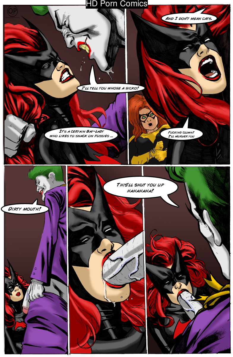 Joker Rapes Batgirl & Batwoman comic porn - HD Porn Comics