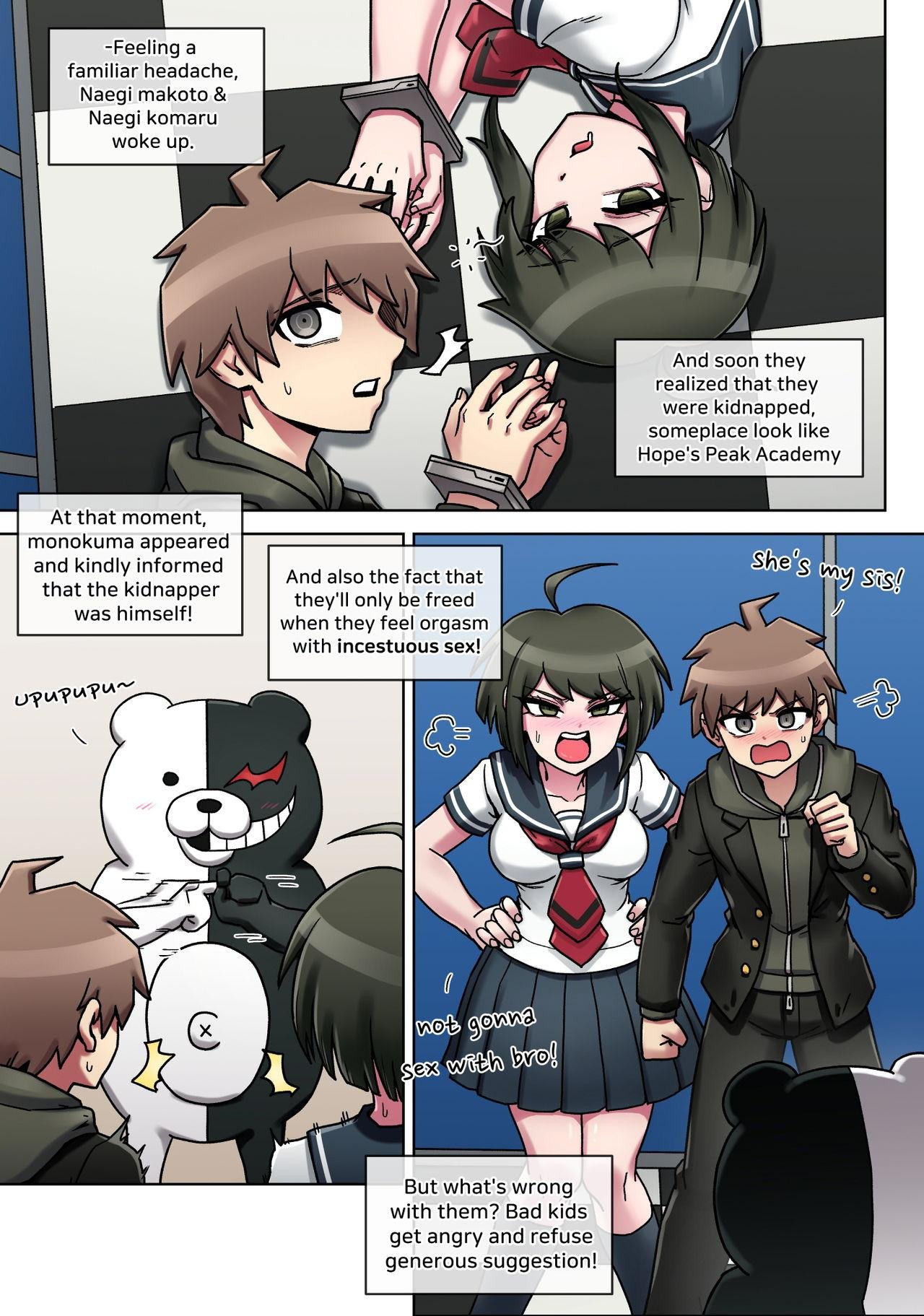 Danganronpa porn comic