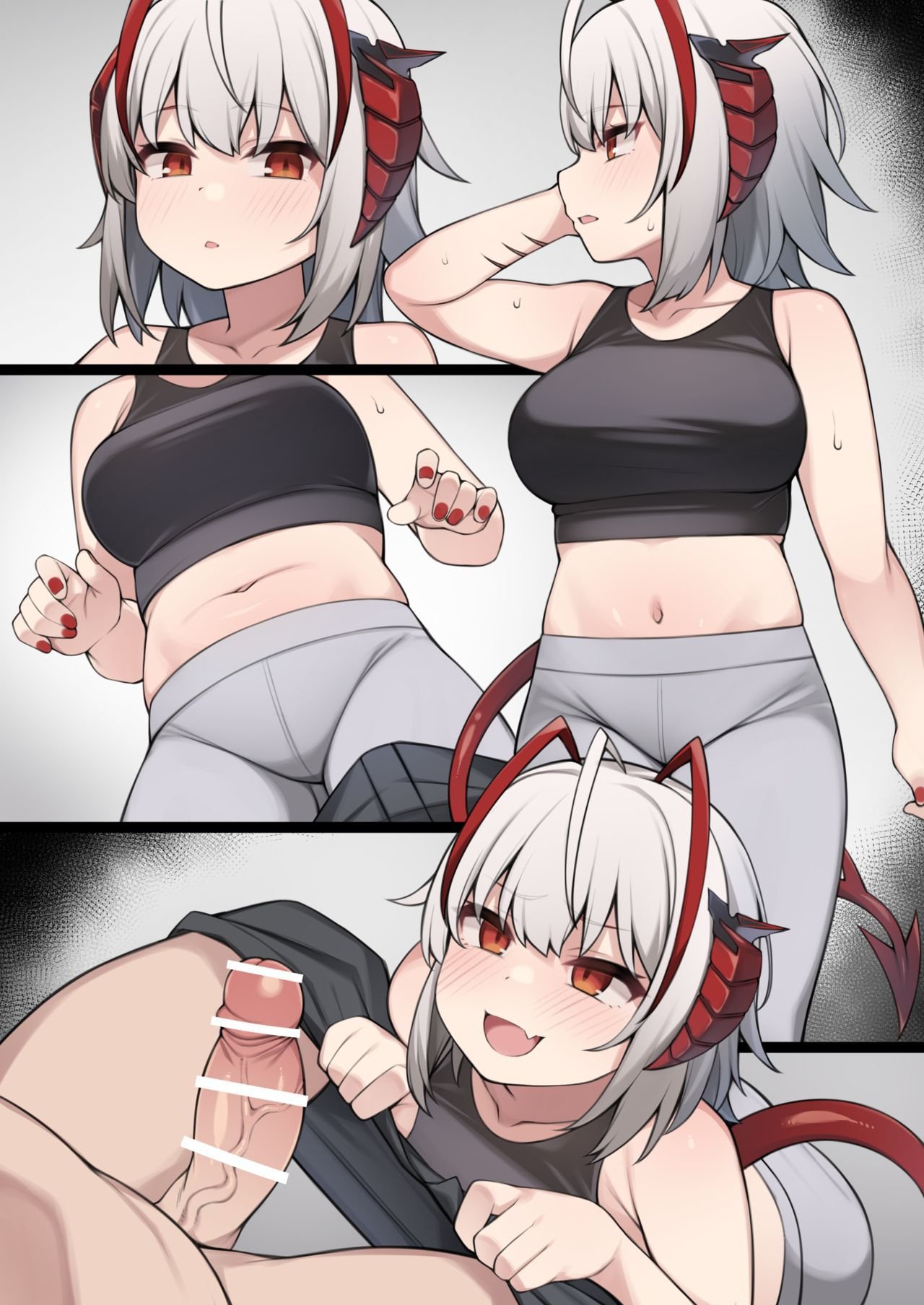 Reverse rape anime