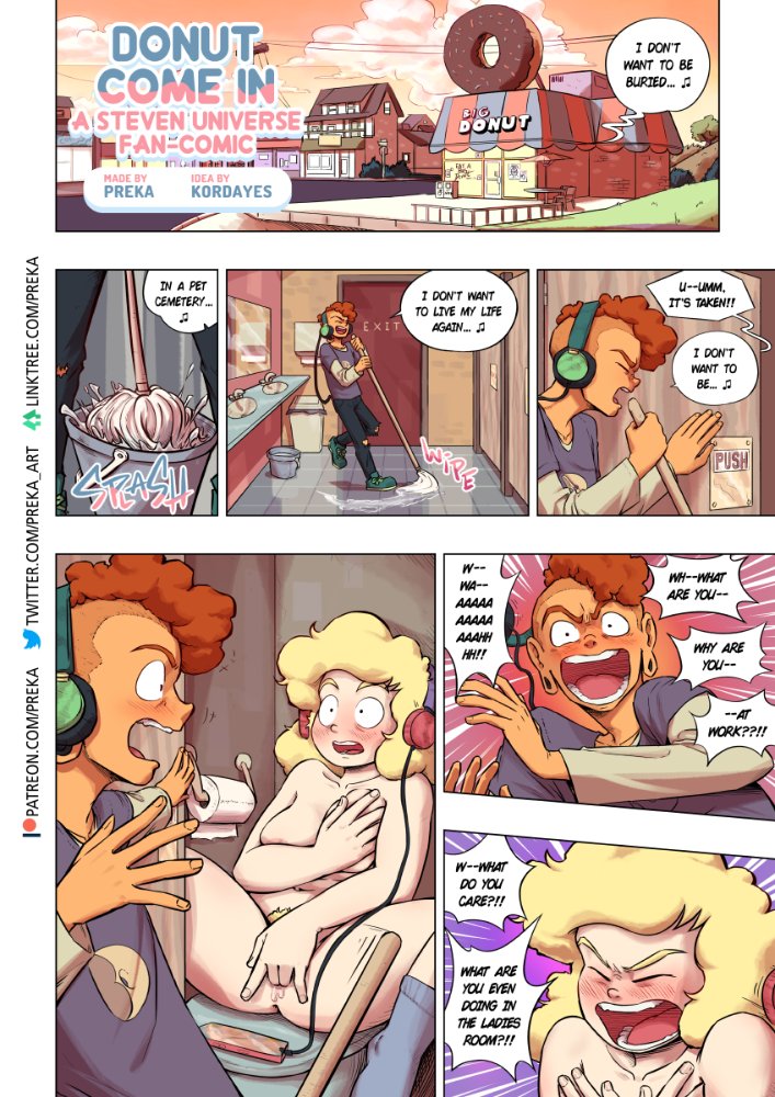 707px x 1000px - Donut Come In (Steven Universe) (ongoing) comic porn - HD Porn Comics
