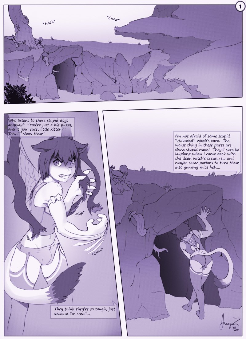 Furry Big Pussy - The Witch's Treasure (ongoing) comic porn - HD Porn Comics