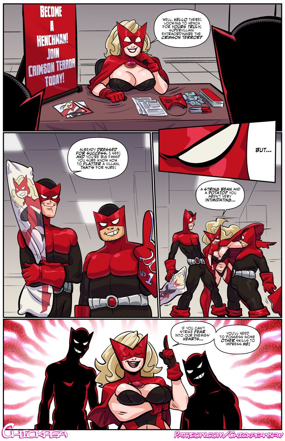 Supervillainy porn game