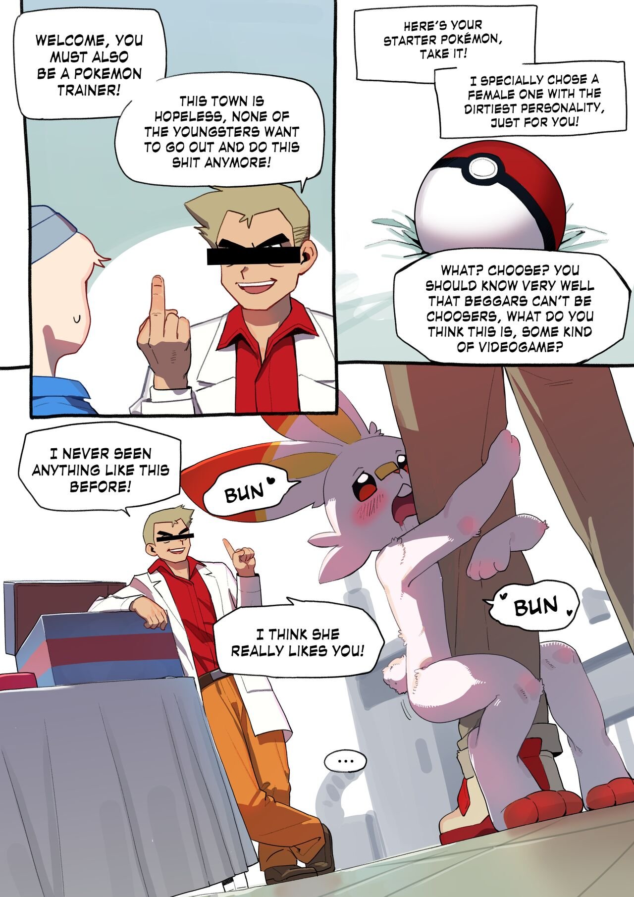 Pokemon porno comic