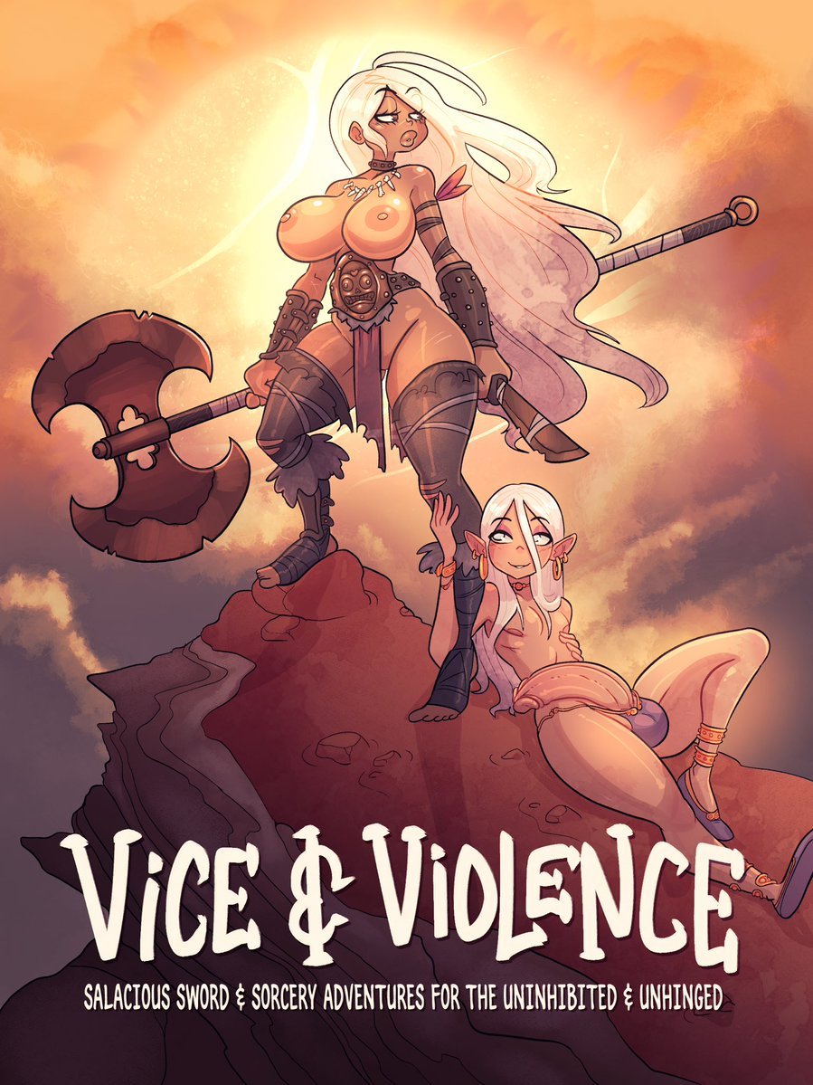Cartoon Nude Warrior Babes - Vice n Violence comic porn - HD Porn Comics