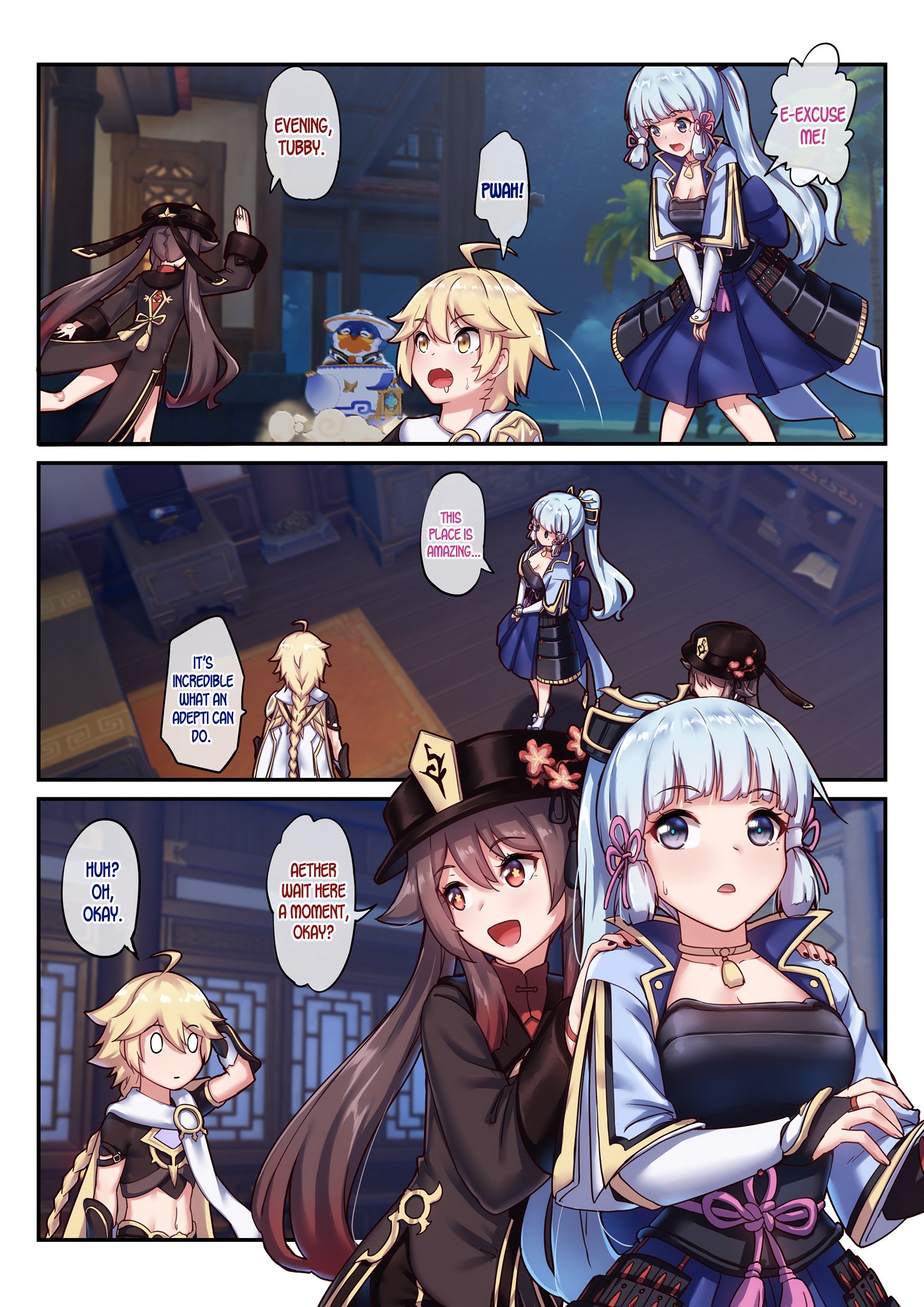 Kamisato ayaka comic porn