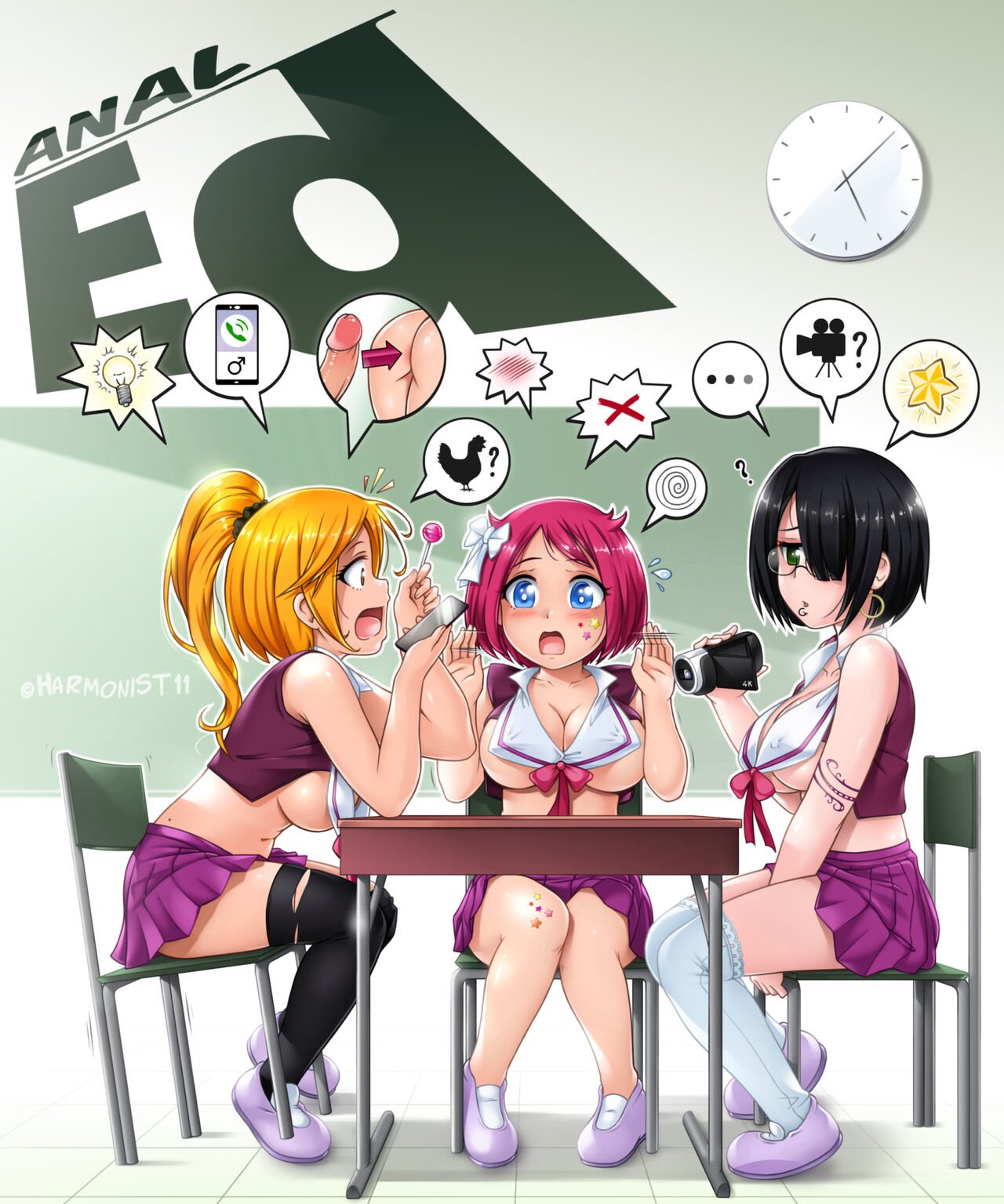 Anime anal comic
