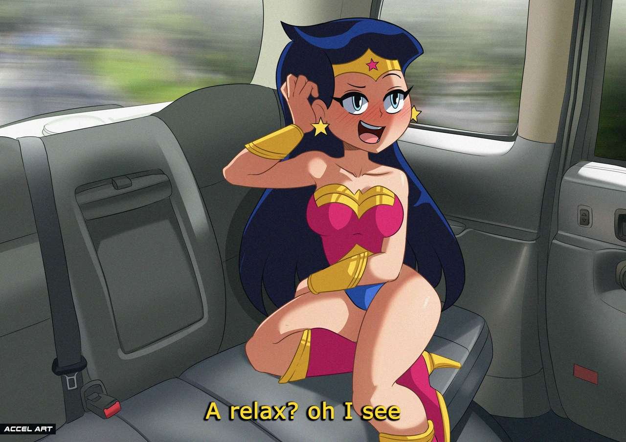 Wonder Woman: Waifu Taxi comic porn | HD Porn Comics