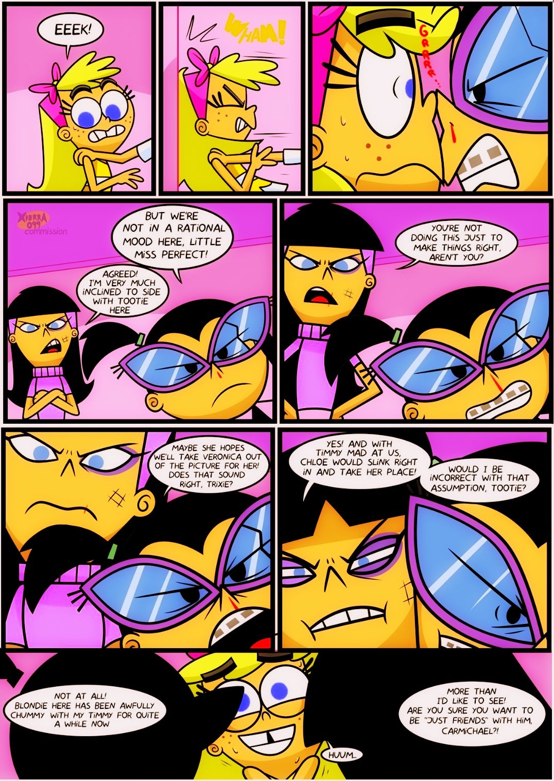 The Fairly Oddparents Trixie Veronica - FAIRLY ODD PARENTS PRESENT: LET THE GAMES BEGIN comic porn - HD Porn Comics