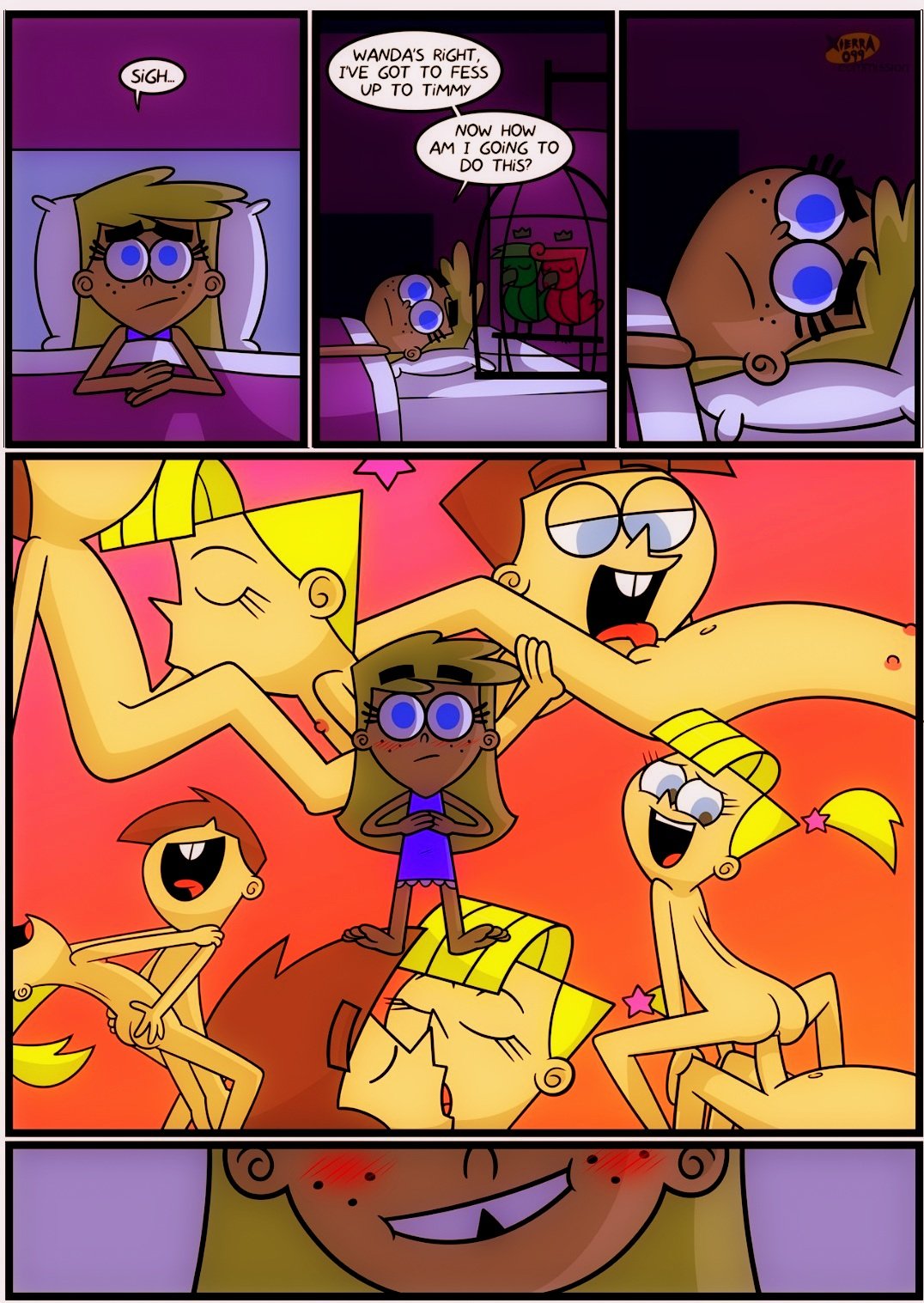 Fairly Oddparents Chloe Porn - FAIRLY ODD PARENTS PRESENT: LET THE GAMES BEGIN comic porn | HD Porn Comics