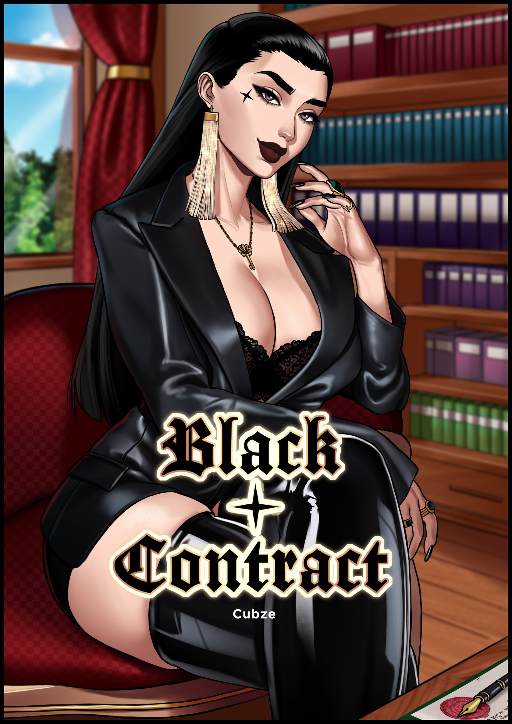 All Ebony Porn Cartoons - Black Contract Ch. 1 comic porn - HD Porn Comics