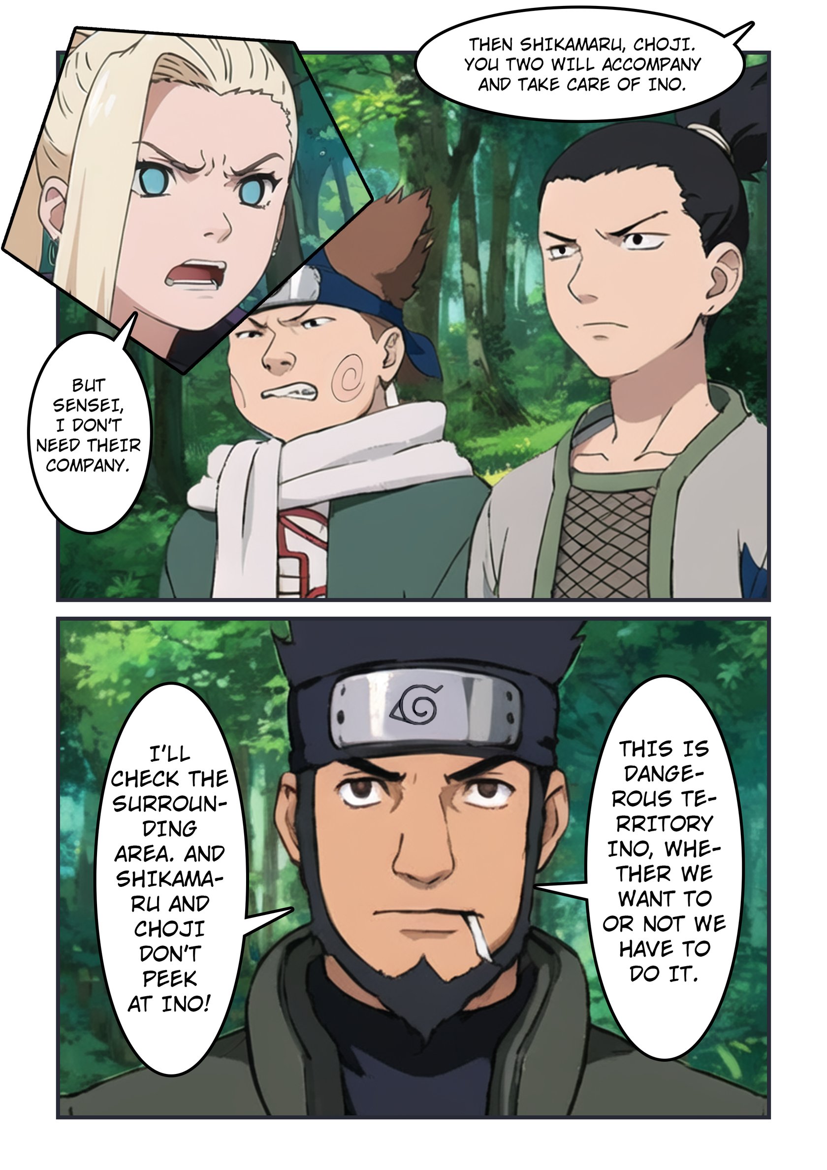 Choji Gay Porn - Kahoo] Choji and Shikamaru's unexpected duty - Complete Edition comic porn  | HD Porn Comics