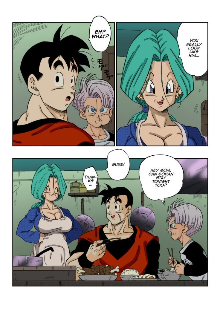 736px x 1041px - Lots Of Sex In This Future!! [Black Gohan Colorized Version] comic porn -  HD Porn Comics