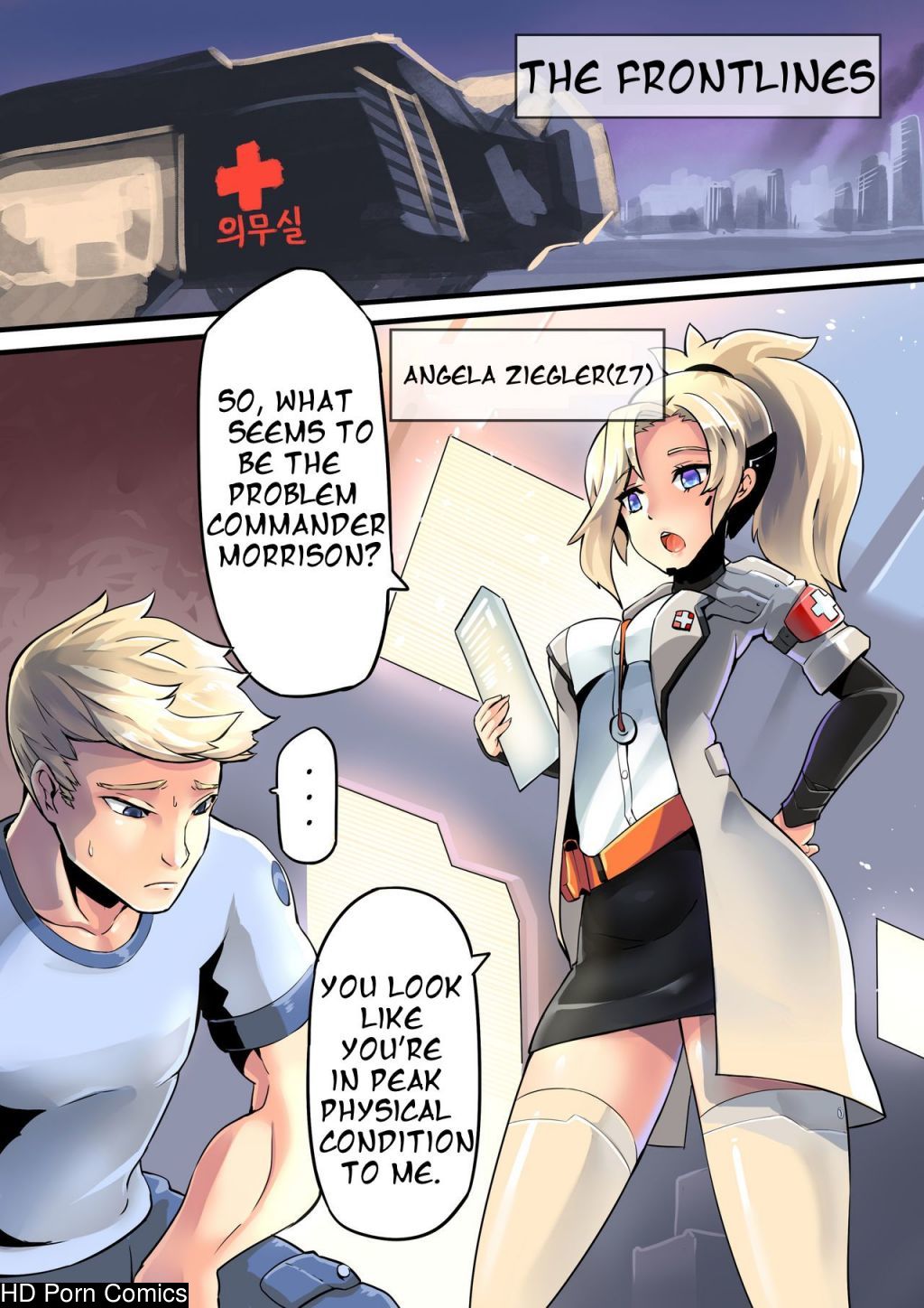 Mercy porn comic
