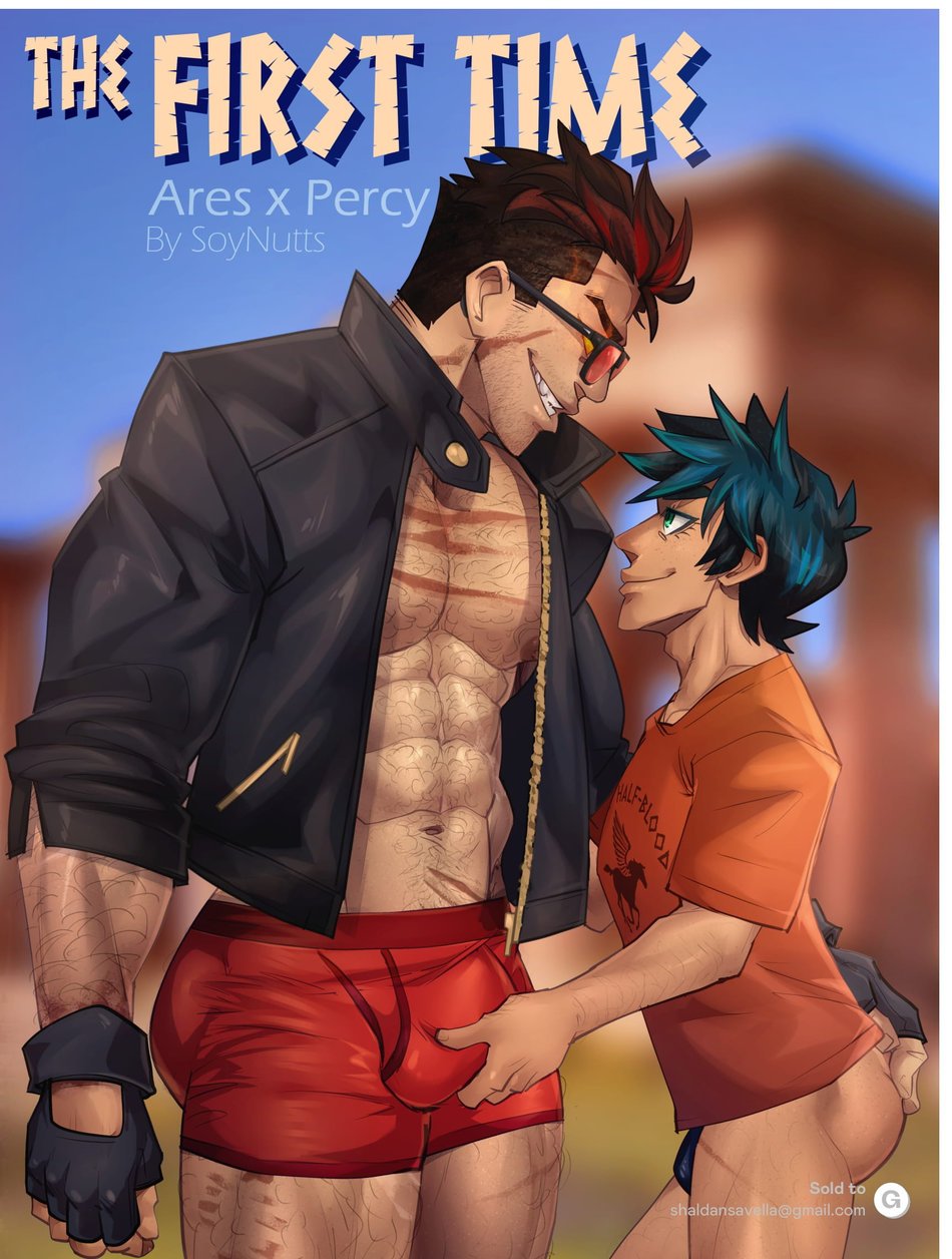 TheNSFWFandom (SoyNutts)] Ares x Percy Prequel â€“ The First Time [Eng] comic  porn - HD Porn Comics
