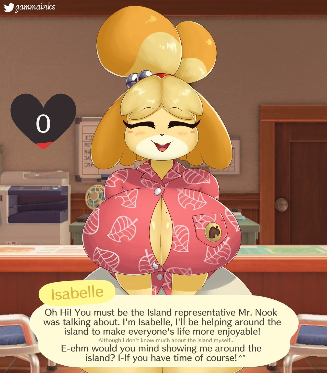 Animalcrossing Isabelle Sexy - gammainks] Isabelle Bond Level (English) comic porn - HD Porn Comics