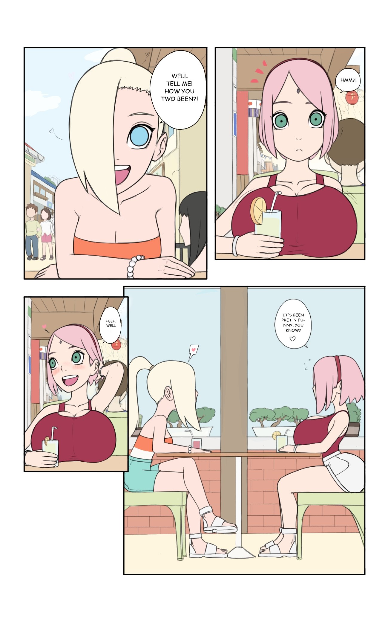 Sakura and naruto porn comics