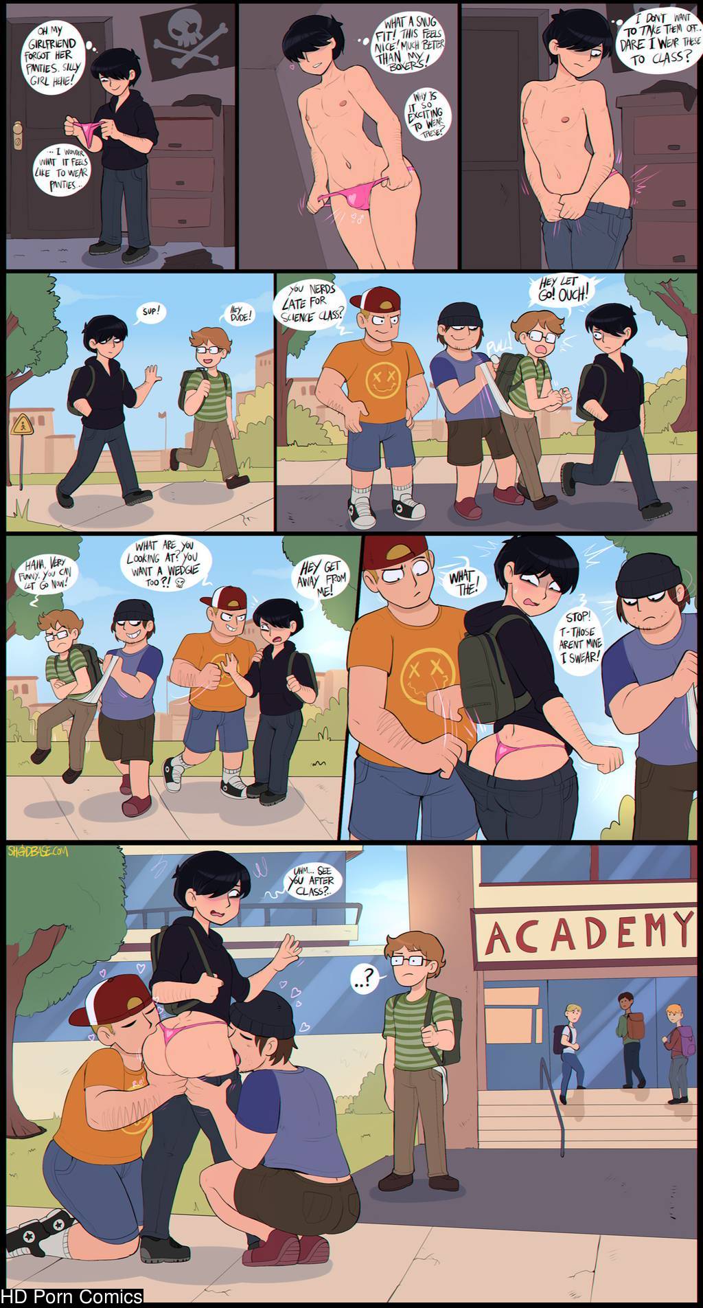 Porncomics crossdress