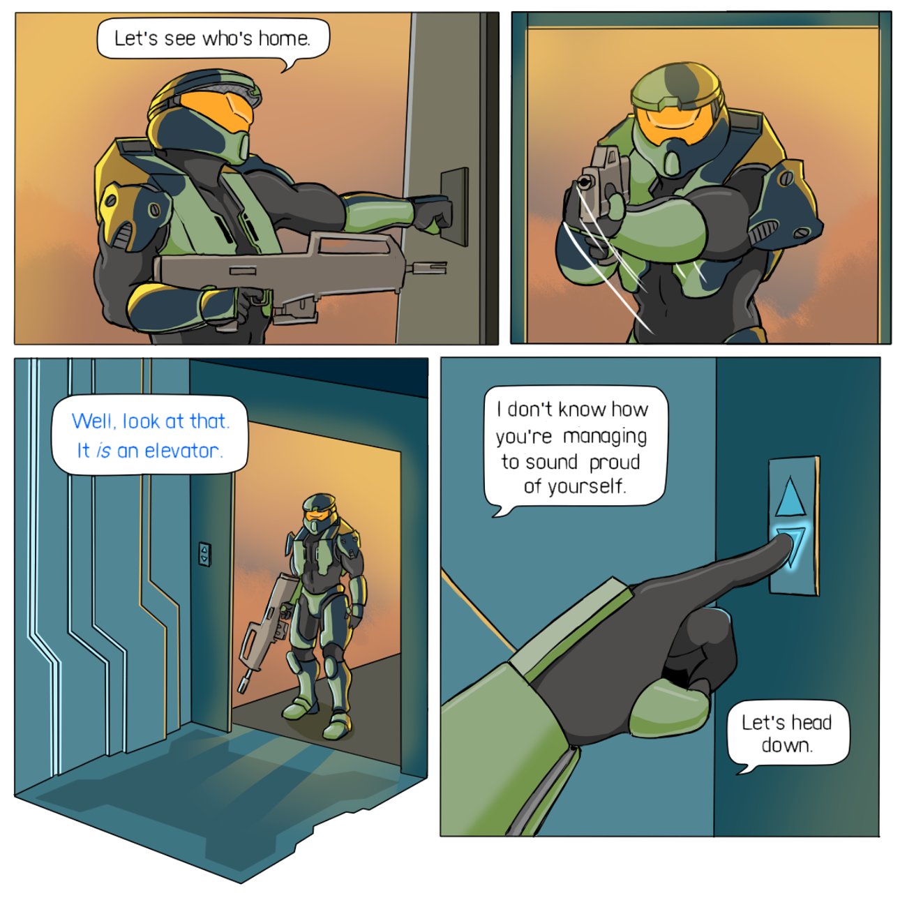 Let's Activate Halo! (Ongoing) comic porn - HD Porn Comics