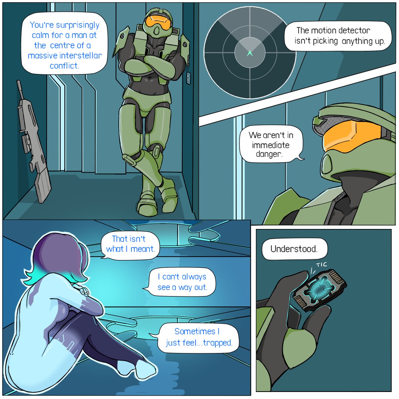 1300px x 1300px - Let's Activate Halo! (Ongoing) comic porn - HD Porn Comics