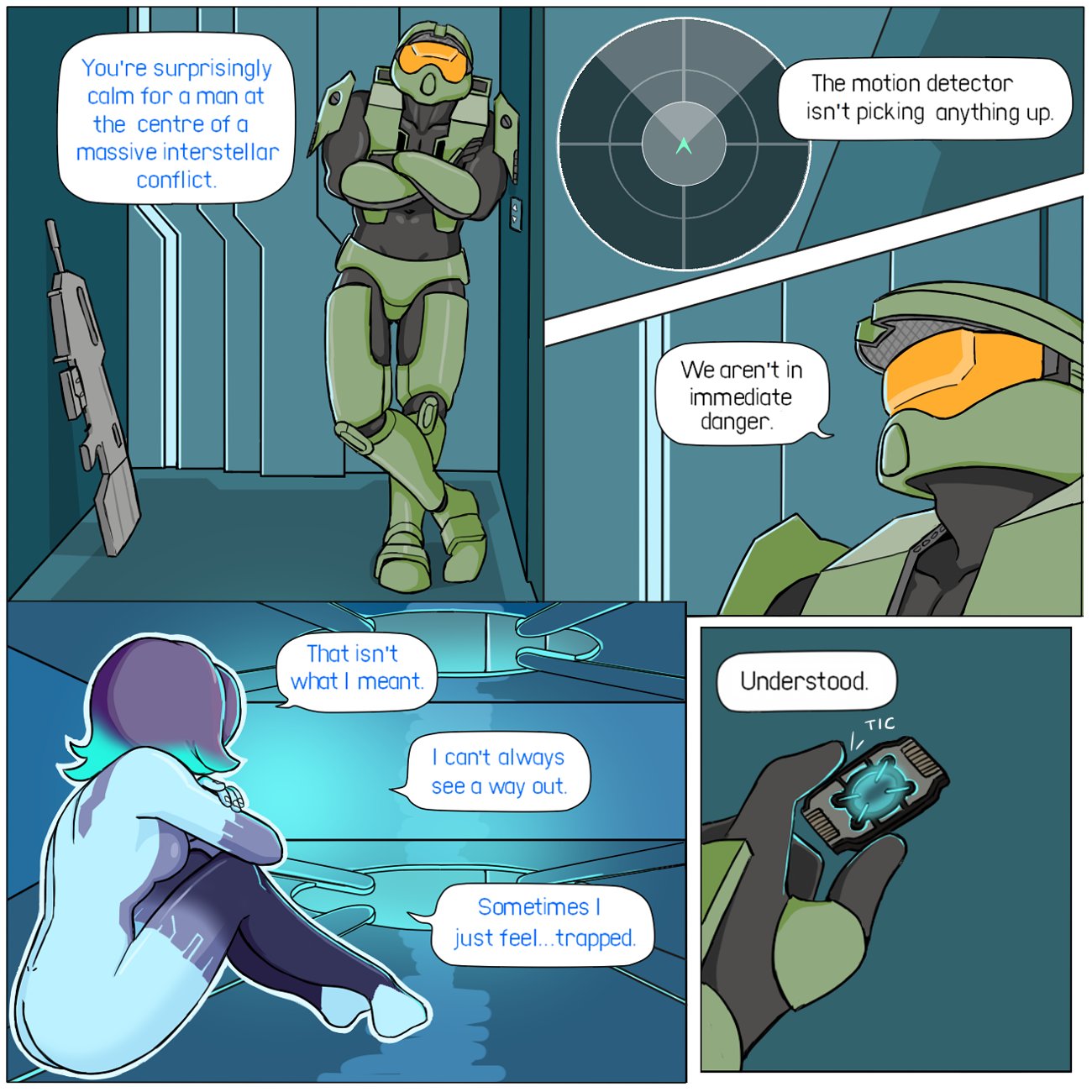 Master chief porn comic