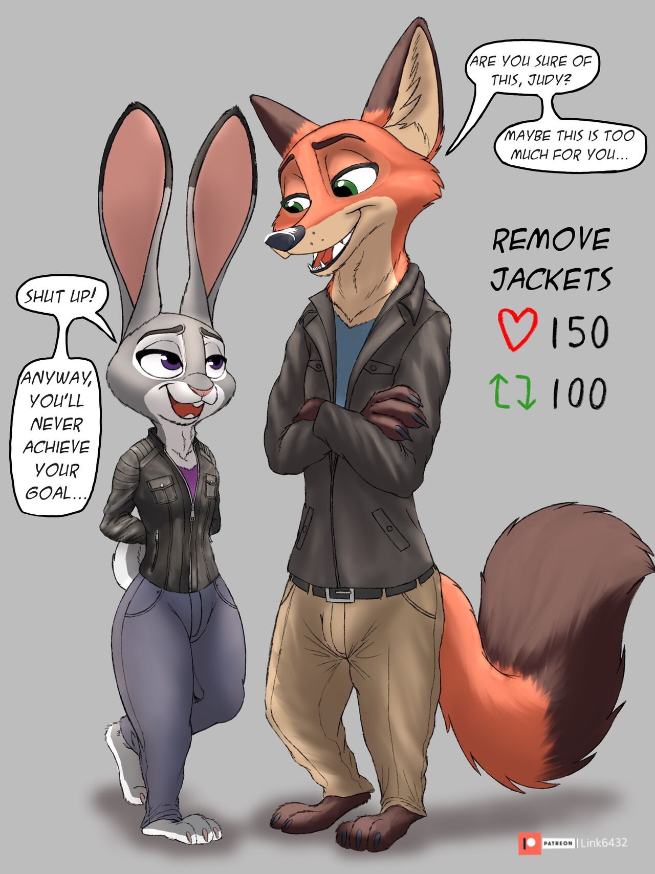 Nick Toons Porn Games - Link6432] Strip Game (Zootopia) [Ongoing] comic porn | HD Porn Comics