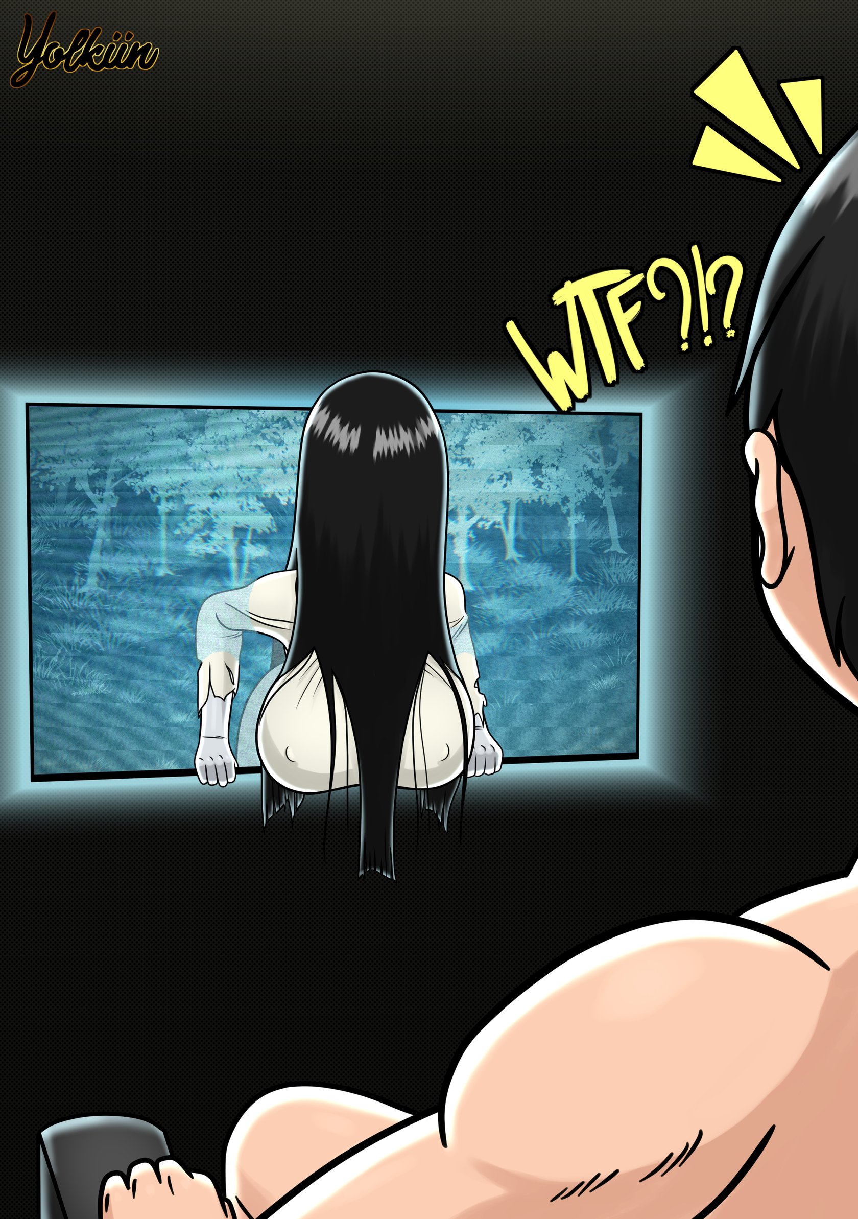 Sadako, Horny Ghost comic porn | HD Porn Comics