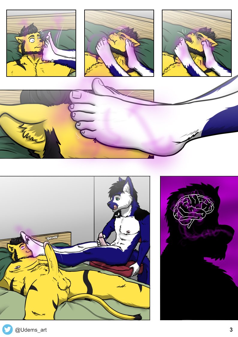 Furry Shemale Feet - Smelly Feet Hypnosis B-Day Commission comic porn - HD Porn Comics